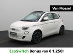 Fiat 500 C La Prima 42 kWh, 4 zetels, Cabriolet, Wit, 2 deurs