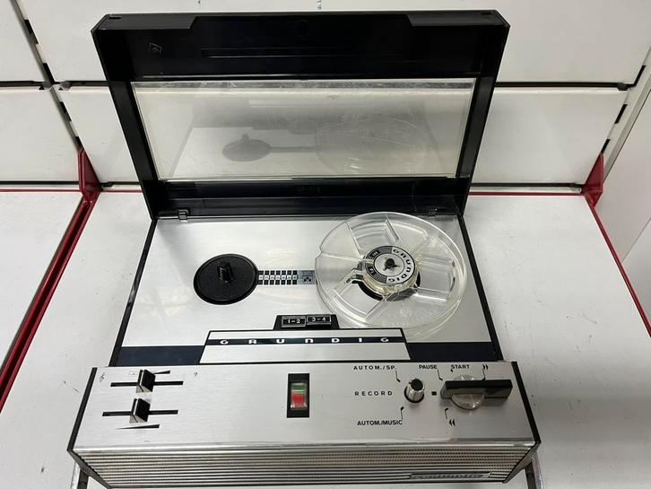 Vintage GRUNDIG TK 1400 bandrecorder - jaren 60, Audio, Tv en Foto, Bandrecorder, Bandrecorder, Ophalen of Verzenden