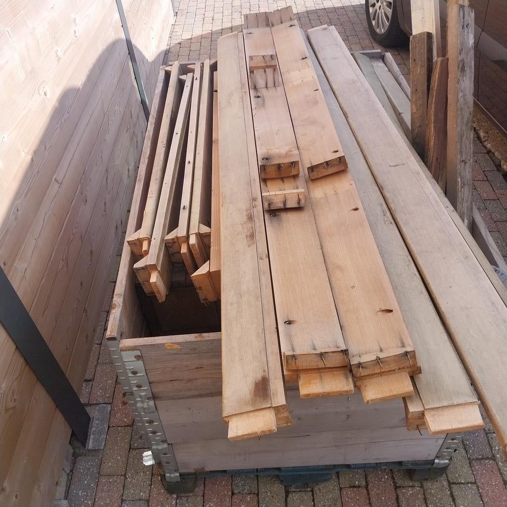 Gratis brandhout, 3 tot 6 m³, Ophalen, Overige houtsoorten