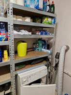 metalen rekken met houten legplanken, Huis en Inrichting, Kasten | Stellingkasten, Ophalen, Gebruikt