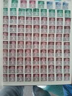 de nombreux timbres volants à travers le monde, Timbres & Monnaies, Timbres | Europe | Belgique, Enlèvement ou Envoi, Affranchi