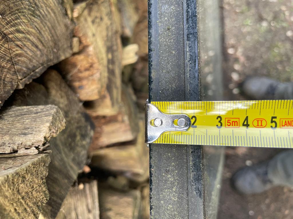 Dubbel glas, Ophalen, Gebruikt, Glasplaat, Dubbelglas