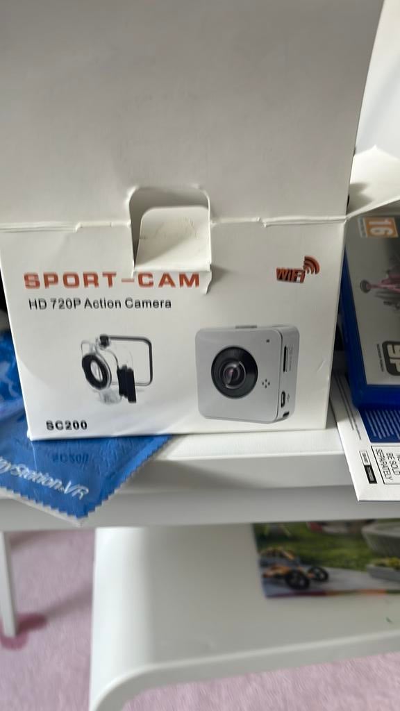 Caméra Go Pro Grundig 720p, TV, Hi-fi & Vidéo, Caméras action, Utilisé, Autres marques, Enlèvement