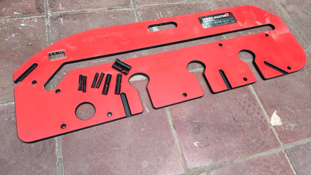 L-vormig snijsjabloon voor aanrecht, Doe-het-zelf en Bouw, Overige Doe-Het-Zelf en Bouw, Ophalen