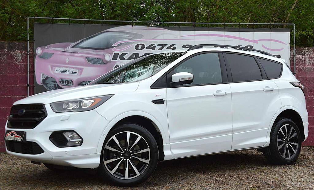 Ford Kuga 2.0TDCi AWD ST Line NAV CAM CLIM CRUIS 39.338KM, Autos, Achat, Entreprise, Boîte manuelle, Alcantara