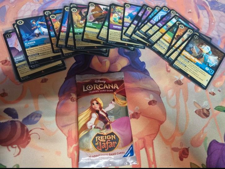 S8 reign of jafar rare superrare legendary disney lorcana, Hobby en Vrije tijd, Verzamelkaartspellen | Overige, Ophalen of Verzenden