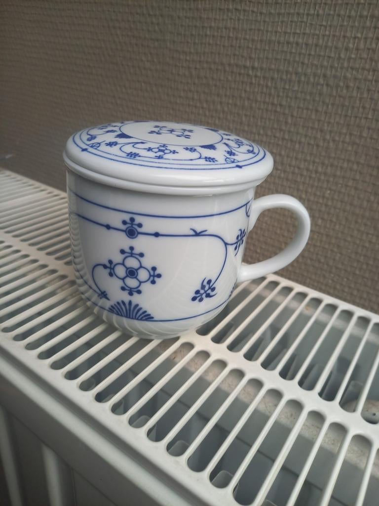 Theetas met zeef en deksel, Huis en Inrichting, Keuken | Servies, Ophalen of Verzenden, Nieuw, Kop(pen) en/of Schotel(s)