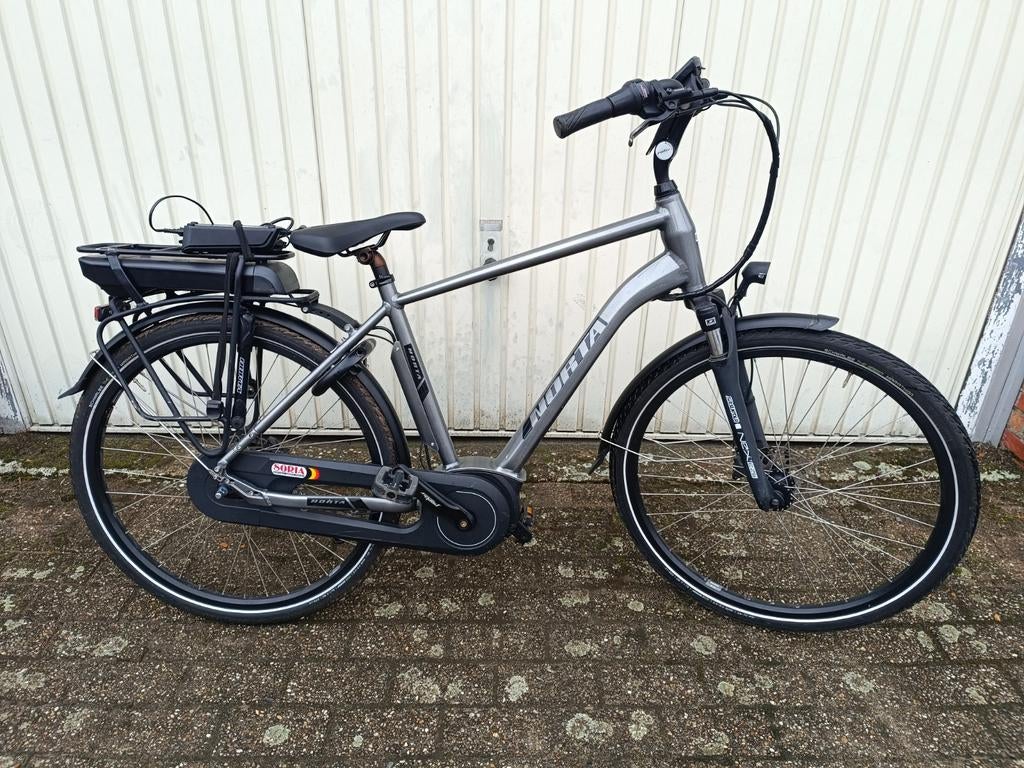Elektrische fiets Merk Norta in zeer goede staat, 53 tot 57 cm, Ophalen, Zo goed als nieuw, Versnellingen