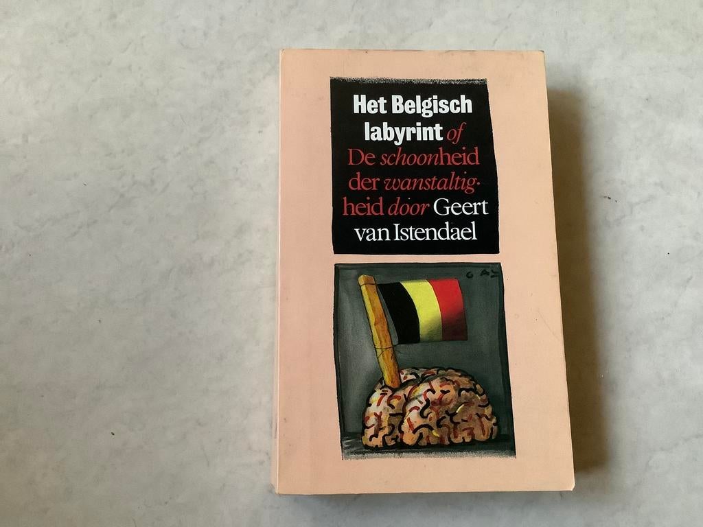 Het belgisch labyrint - Geert Van Istendael, Livres, Poèmes & Poésie, Enlèvement ou Envoi, Comme neuf