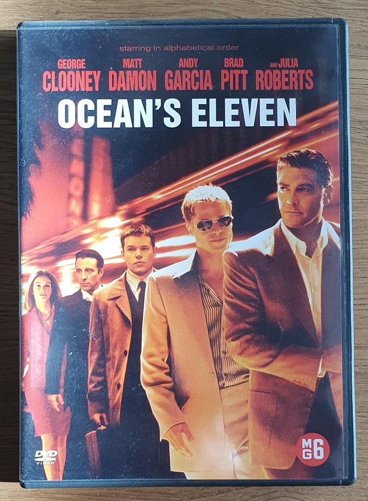 Ocean's Eleven (2001) - DVD, CD & DVD, DVD | Thrillers & Policiers, À partir de 12 ans, Comme neuf, Mafia et Policiers