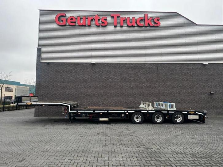 Broshuis 3 ABSD-48/2X TELESCOOP (bj 2009), Auto's, Vrachtwagens, Aanhangers en Opleggers, Overige brandstoffen, Zwart, BTW verrekenbaar