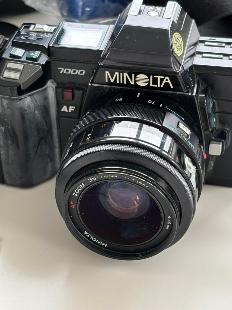 Minolta 7000 spiegelreflex, TV, Hi-fi & Vidéo, Appareils photo analogiques, Enlèvement, Comme neuf, Reflex miroir, Minolta
