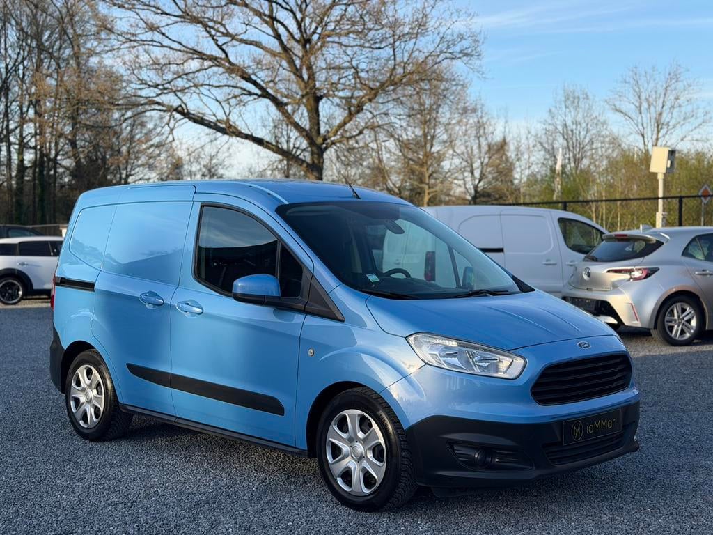 FORD TRANSIT COURIER, Auto's, Euro 5, Zwart, Blauw, Bedrijf