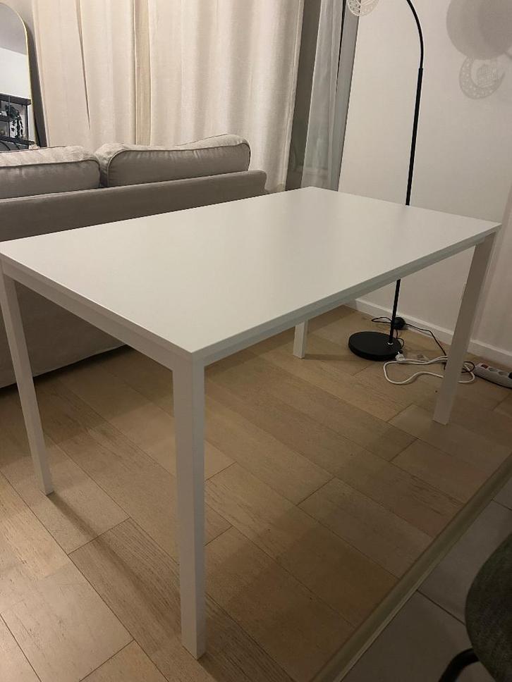 Tafel, Huis en Inrichting, Tafels | Eettafels, Nieuw, 50 tot 100 cm, 100 tot 150 cm, Vier personen, Rechthoekig, Overige houtsoorten