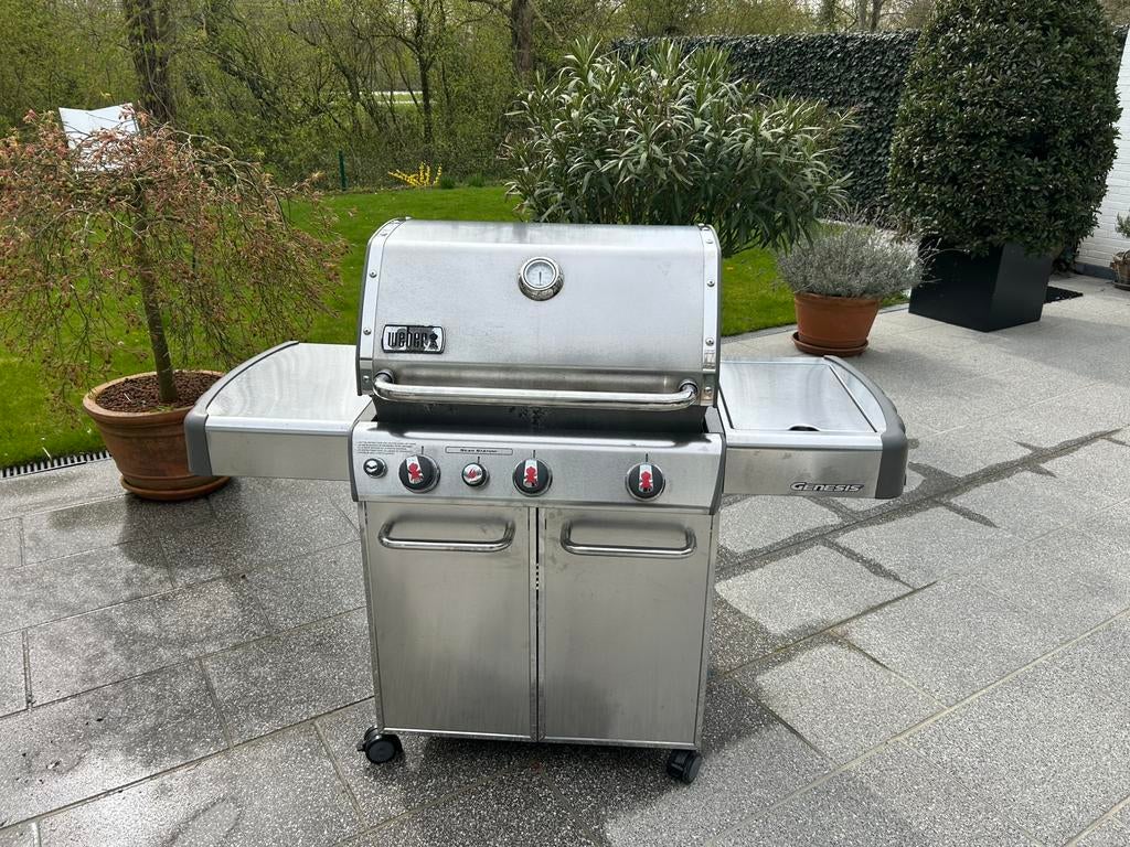 Barbecue Weber Genesis zilver, Ophalen, Gebruikt