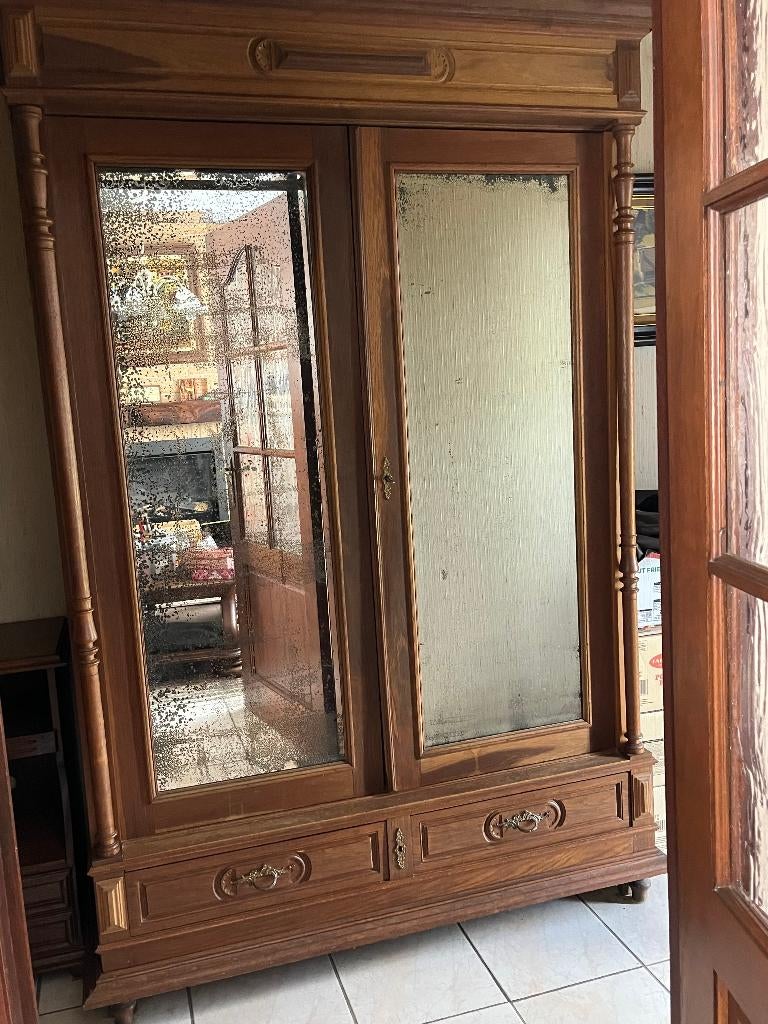 kast, Enlèvement, Utilisé, Chêne, Avec espace de penderie