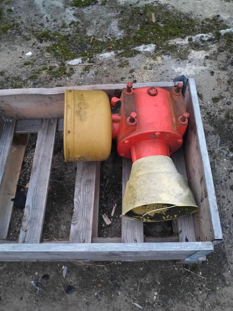 Zware Haakse tandwieloverbrenging 1:1, Ophalen