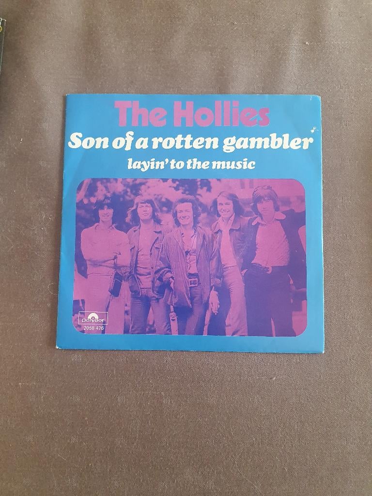 S - The Hollies – Son Of A Rotten Gambler - 1974, Cd's en Dvd's, Vinyl Singles, 7 inch, Single, Ophalen of Verzenden, Rock en Metal