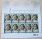 1 blok hare koninklijke hoogheid prinses Mathilde 40, Postzegels en Munten, Koninklijk huis, Frankeerzegel, Ophalen of Verzenden