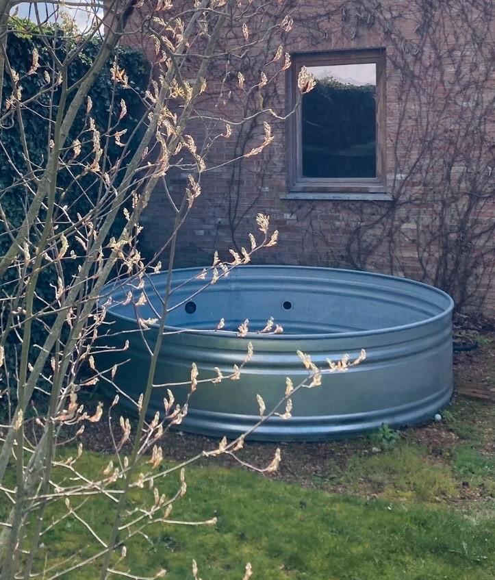 Stock Tank Pool: Pimp je tuin en geniet!, Tuin en Terras, Zwembaden, Zo goed als nieuw, Opzetzwembad, Minder dan 80 cm, 200 tot 400 cm