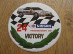 Autocollant Nissan 24 heures Francorchamps 1991 Victory 10,5, Collections, Enlèvement ou Envoi, Neuf, Voiture ou Moto