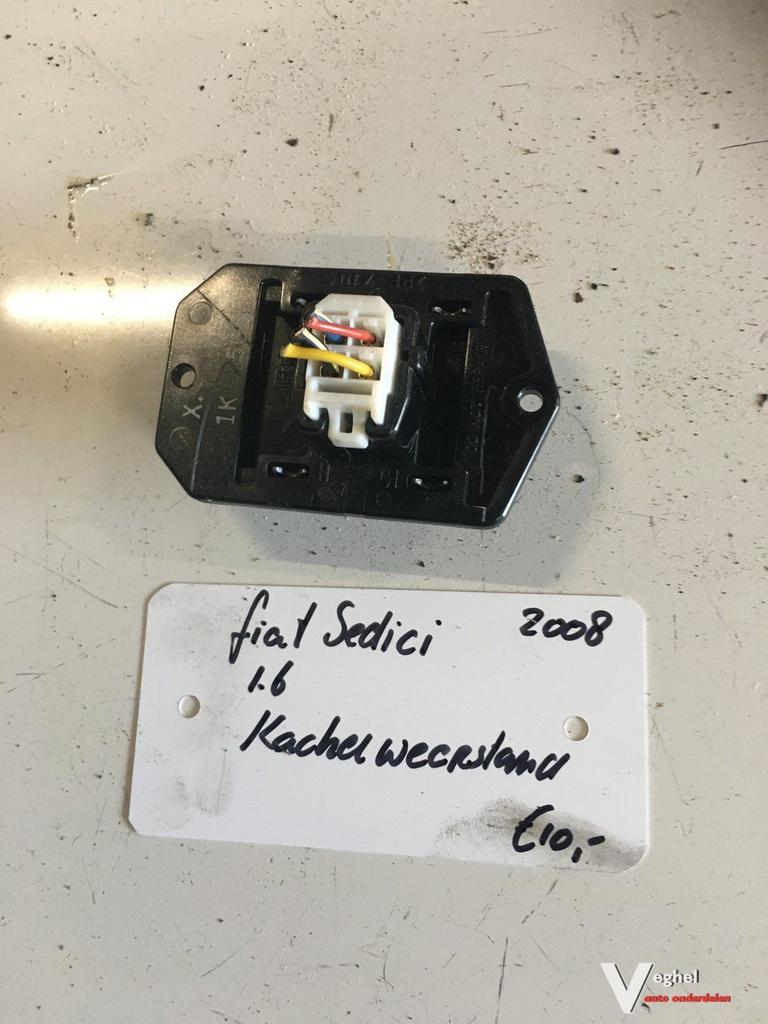 Fiat Sedici / Suzuki sx4  1.6 2008   Kachelweerstand, -, Utilisé, -, -
