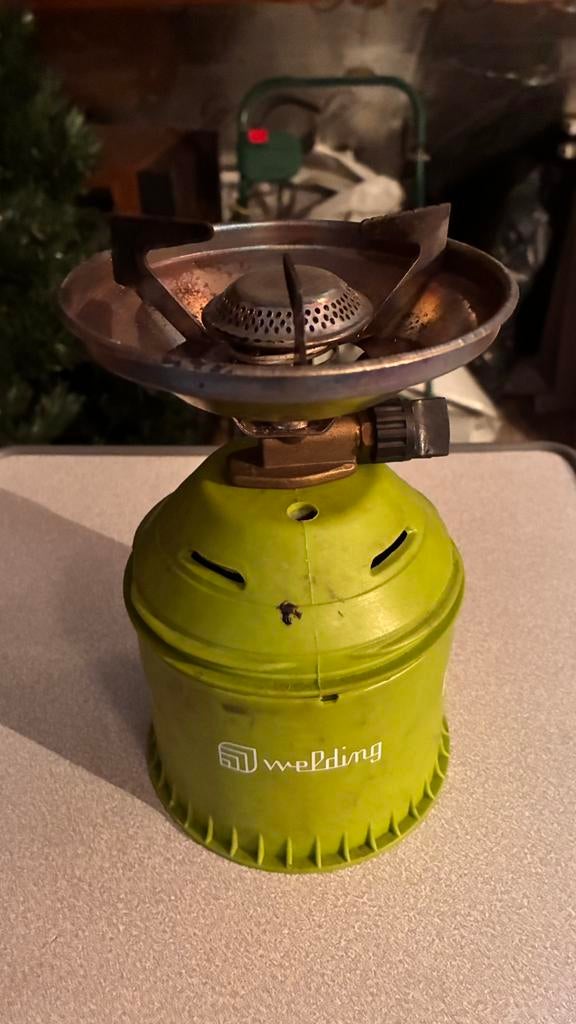 Kampeer gas brander, Caravans en Kamperen, Kampeeraccessoires, Ophalen, Gebruikt