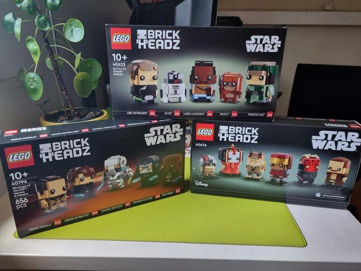 Lego star wars Brickheadz + LOTR, Verzamelen, Star Wars, Nieuw, Overige typen, Ophalen