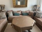 Sallon marocain doré, Maison & Meubles, Canapés | Coins salons complets, Enlèvement ou Envoi, Comme neuf