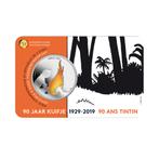 België -5 euro 2019 * 90 Jr. Kuifje Gekleurd, Enlèvement ou Envoi, Belgique, 5 euros, Série