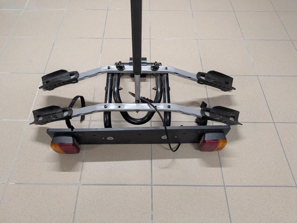 Stevige fietsendrager voor 2 fietsen - Trekhaakmontage, Ophalen, 2 fietsen