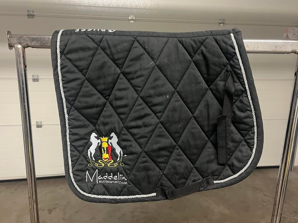 zadeldoek zwart pony, Dieren en Toebehoren, Ophalen of Verzenden, Zo goed als nieuw, Zwart