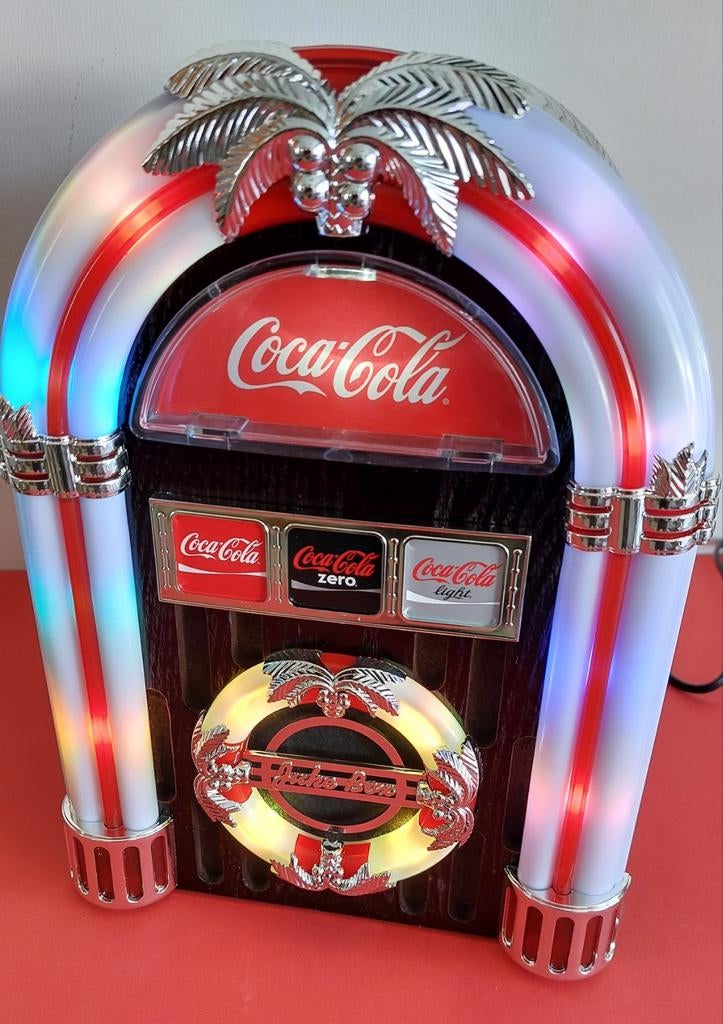 Juke box Coca-Cola radio cd usb Neuf, Collections, Enlèvement ou Envoi, Neuf, Autres marques