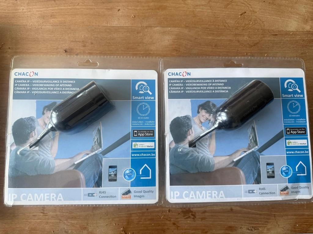 2x NIEUW Chacon 34530 IP camera, Ophalen of Verzenden, Nieuw