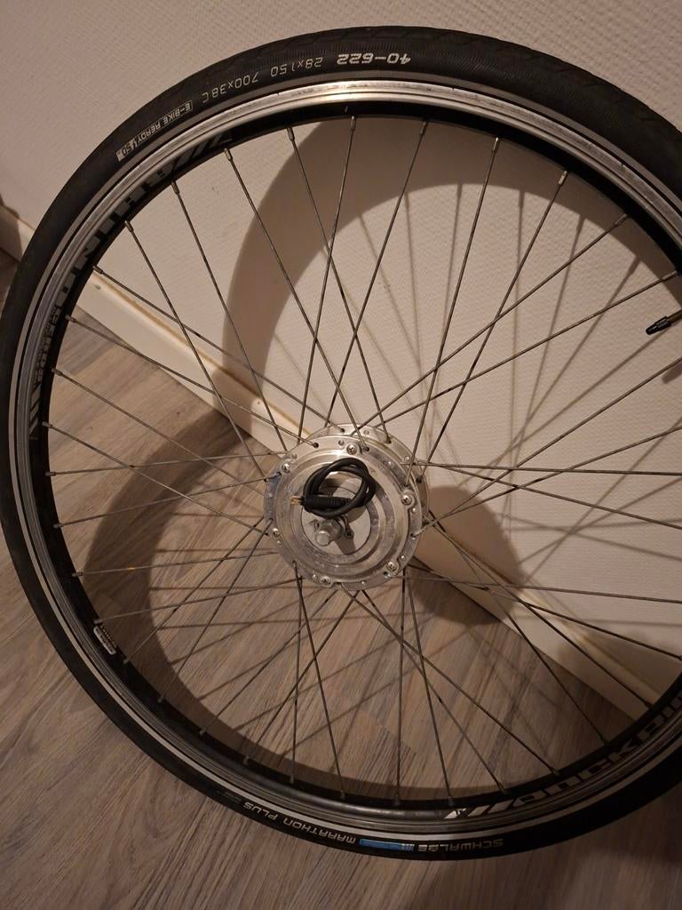 Voorwiel met motor, Fietsen en Brommers, Ophalen, Motor