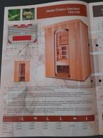 cabine infra rouge, Enlèvement, Comme neuf, Infrarouge, Sauna complet