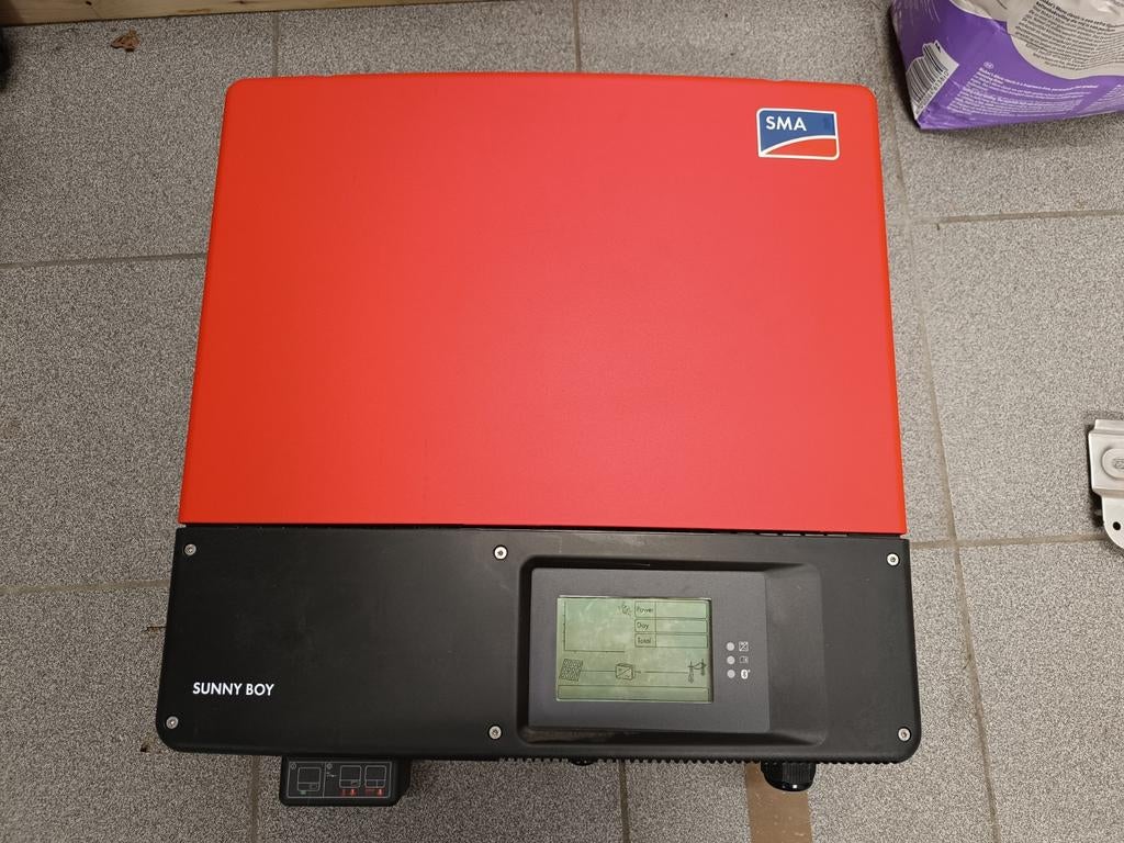 Sunny boy omvormer SB 5000TL-21, Ophalen