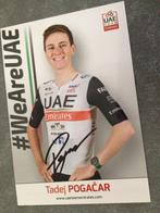 wielerkaart 2022 team uae  tadej pogacar  signe, Verzenden, Zo goed als nieuw
