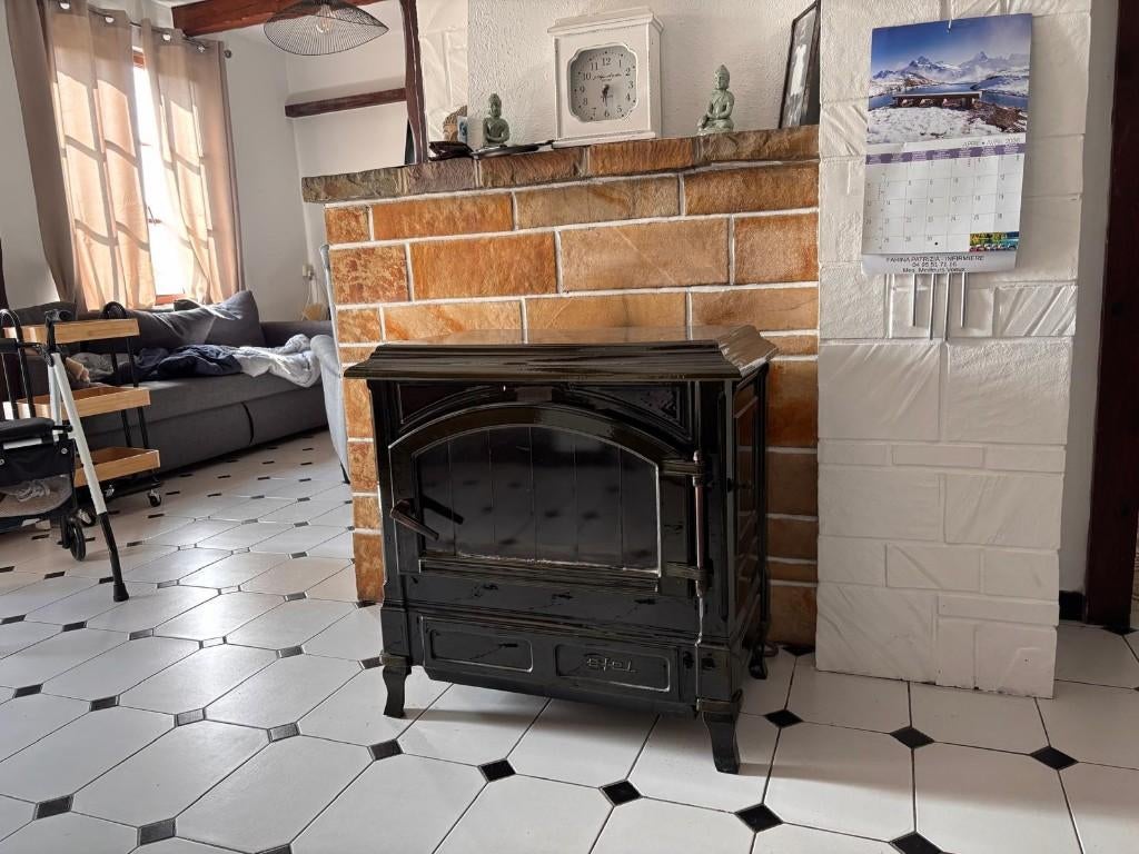 Poêle EFEL en parfait état, Enlèvement, Utilisé