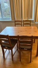Table + 4 chaises Ikea JOKKMOKK excellent état, Enlèvement, Comme neuf, 4 à 6 chaises
