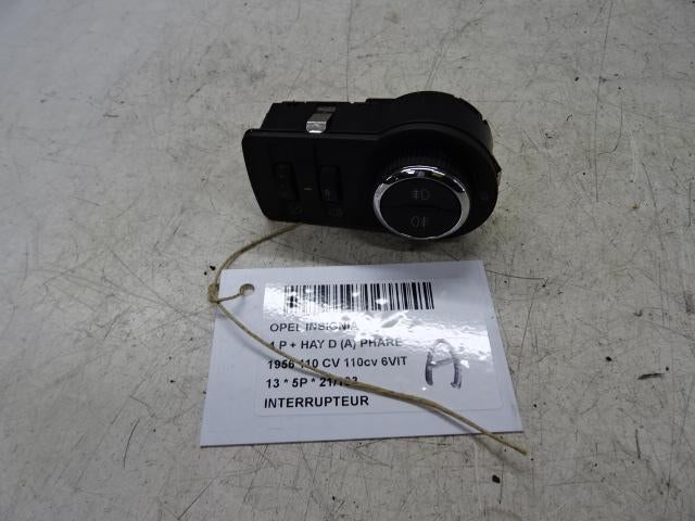 COMMUTATEUR Opel Insignia (01-2008/03-2017) (23197914), Utilisé, Opel