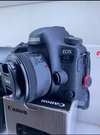 Canon EOS 6D Mark II + Canon 50 mm f/1.8 + 24-105 serie L, Ophalen of Verzenden, Zo goed als nieuw, Spiegelreflex, Canon