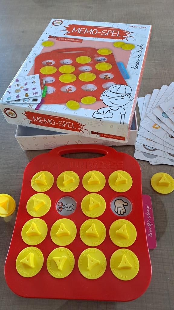Memory spel voor kinderen met verschillende niveaus, Ophalen