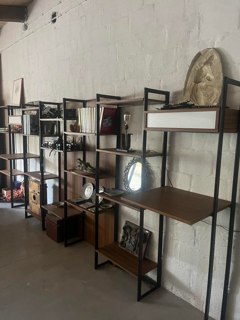 Prachtige moderne vintage wandkast, Ophalen of Verzenden, Zo goed als nieuw