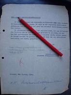 VNV nota Lambrechts Draagkenteken/grafzerk, Ophalen of Verzenden