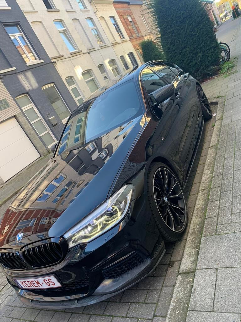 BMW 530d xDrive, Auto's, BMW, Automaat, Euro 6, Zwart, 5 deurs