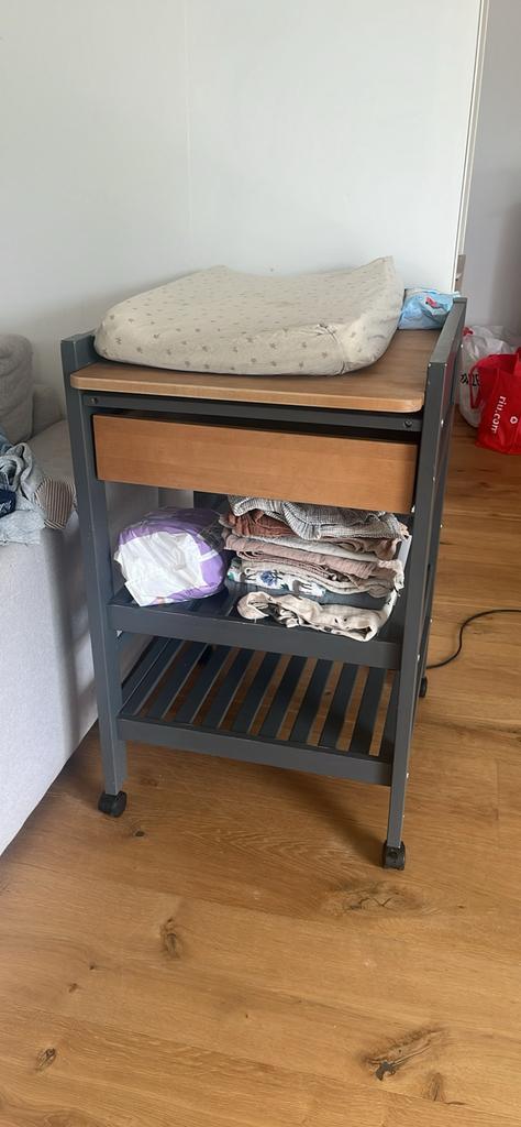 Verzorgingstafel, Maison & Meubles, Utilisé, 100 à 150 cm, Brun, 150 à 200 cm