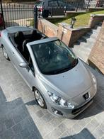 Peugeot cabrio 308cc, Auto's, Zwart, Cabriolet, Diesel, Particulier