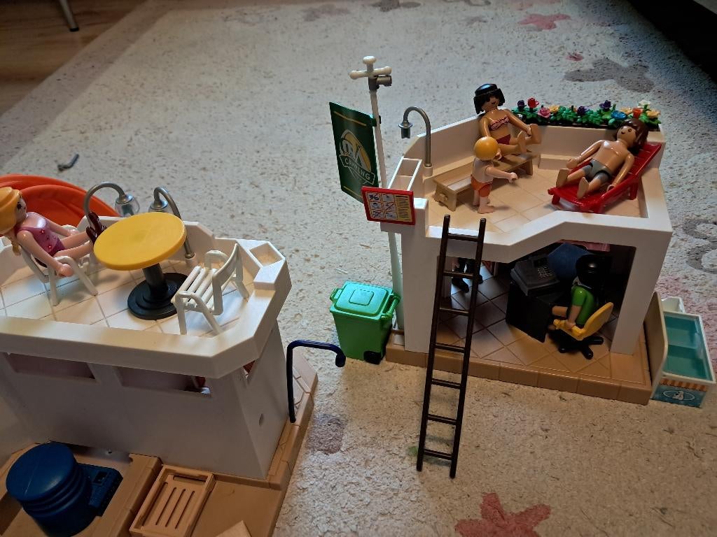 Playmobile camping, Kinderen en Baby's, Ophalen, Gebruikt
