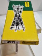 Minitrix Croisement Réf 51 4973 00 En Boîte d'Origine NEUF, Neuf, Analogique, Enlèvement ou Envoi, Trix